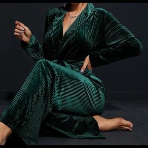 Shein co-ord dark green size small